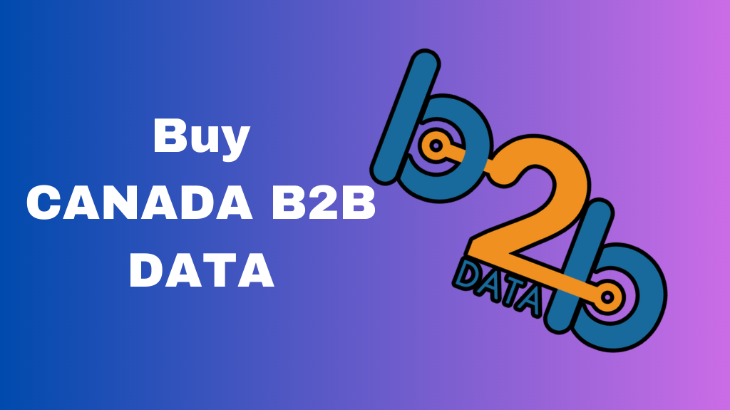 BUY CANADA B2B DATA